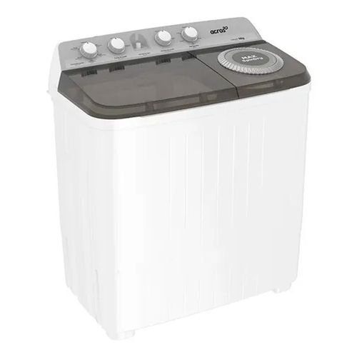 Lavadora Acros Semiautomática Dos Tinas MaxSpin 16kg Blanco