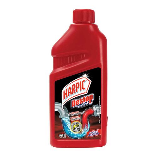 Destapacaños Líquido Harpic Destop 1L