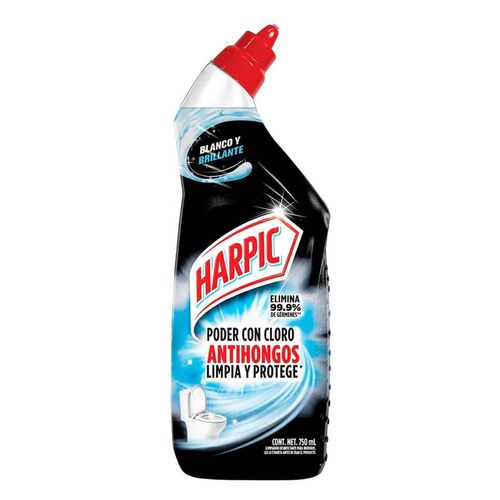 Limpiador Desinfectante para Inodoro Harpic White & Shine 750ml