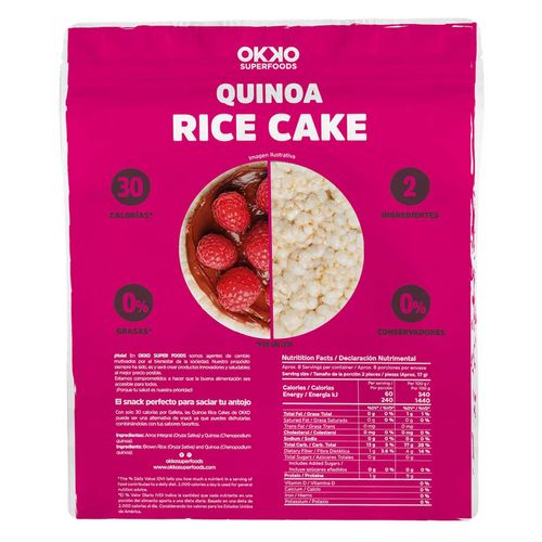 Galleta OKKO de Arroz con Quinoa 140g