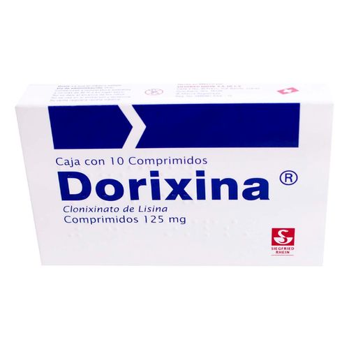 Comprimidos Dorixina 125mg Caja con 10 Comprimidos