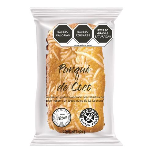 Panque sin Gluten de Coco