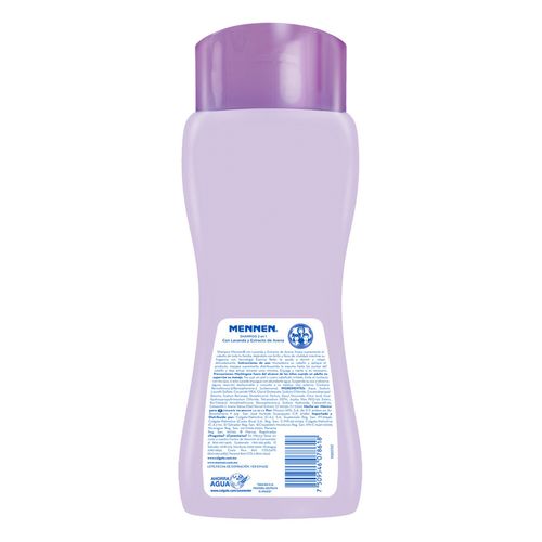 Shampoo Mennen Hidratación y Equilibrio Lavanda y Extracto de Avena 700ml