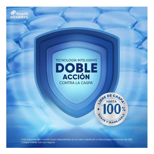 Shampoo Head & Shoulders 2 en1 Suave y Manejable 650ml
