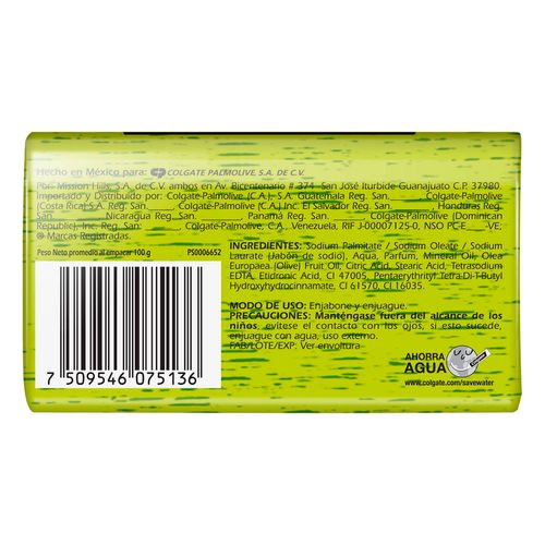 Jabón en Barra Palmolive Clásico con Aceite de Oliva 100g