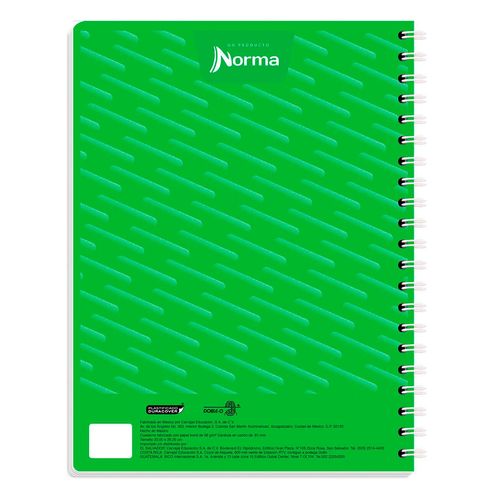 Cuaderno Norma Profesional 100 Hojas Cuadro Grande