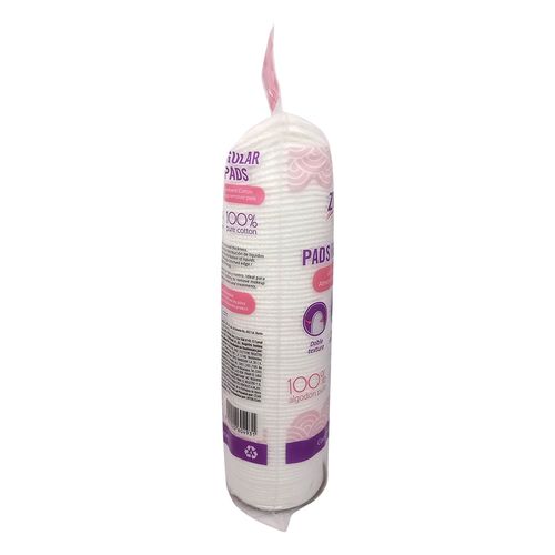 Pads Desmaquillantes Zuum Premium Regulares 80 Pads