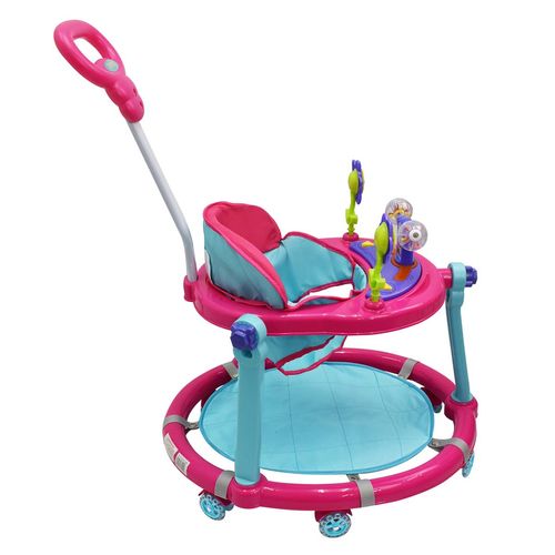 Andadera Infanti Empuje Rosa