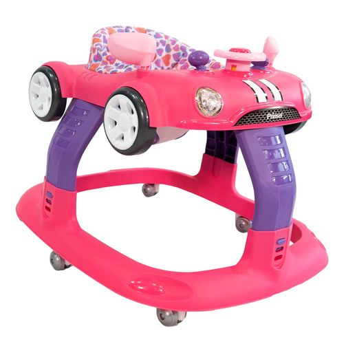 Andadera Prinsel Auto Girl Rosa