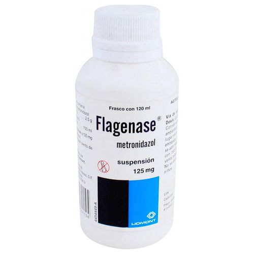 Suspensión Flagenase 125mg Frasco con 120ml