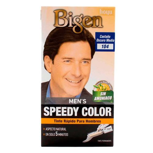 Tinte para Caballero Bigen Castaño 80g