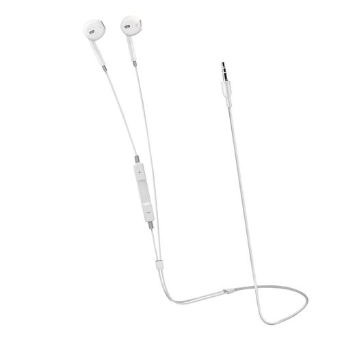 Audífonos Alámbricos Mobo Click Blanco