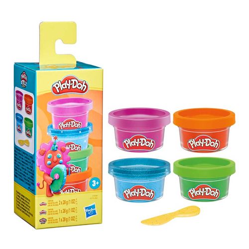 Masa Play Doh Zoo Mini Pack de 4 Colores