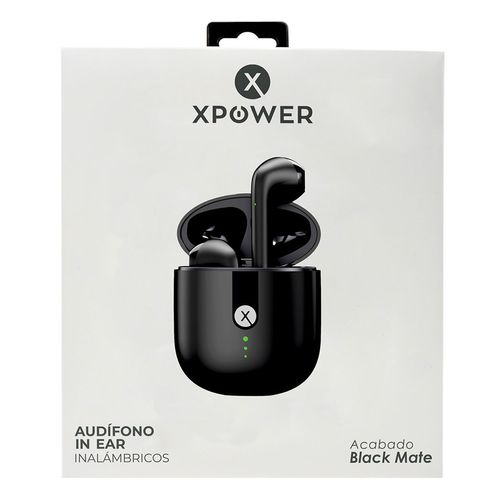 Audífonos Xpower In Ear Inalámbricos MX1 Negro