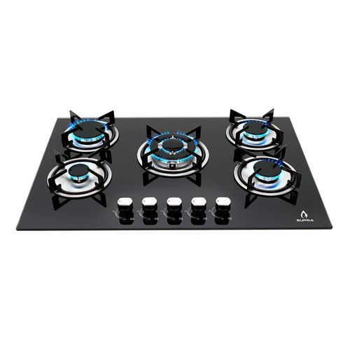 Parrilla a Gas Empotrable Supra Brioni de 76 cm con 5 Quemadores