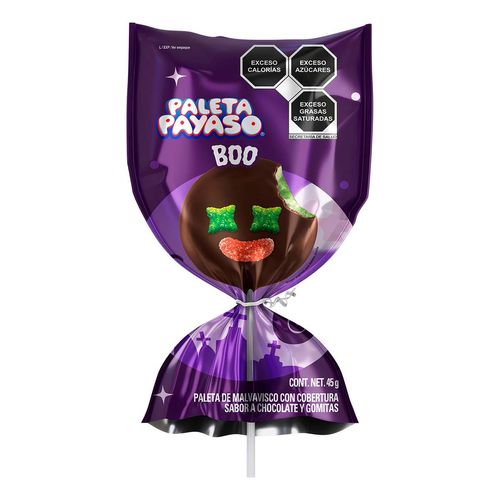 Paleta Ricolino Payaso Boo 45g