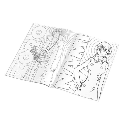 Libro Mandala de Colorear One Piece