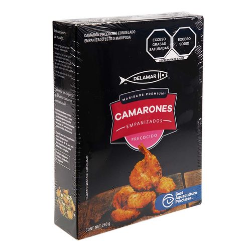 Camaron Delamar Empanizado Mariposa 260g