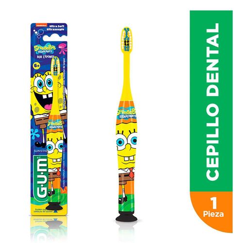 Cepillo Dental Gum Bob Esponja 1 Pieza