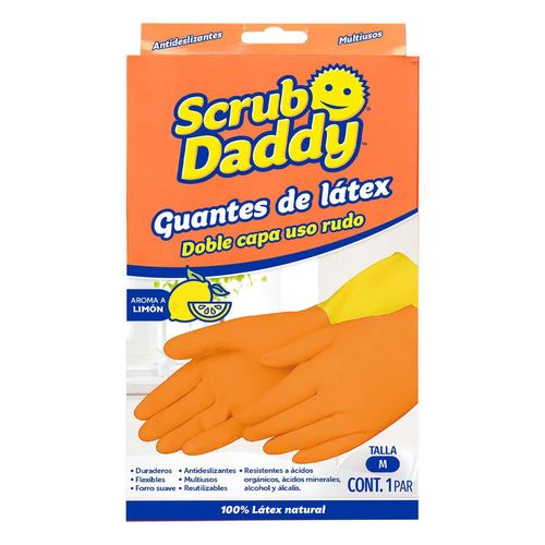 Guantes Latex Scrub Daddy Mediano