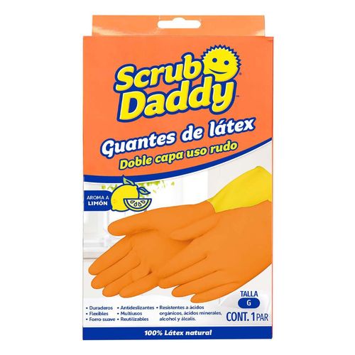 Guantes Latex Scrub Daddy Grande