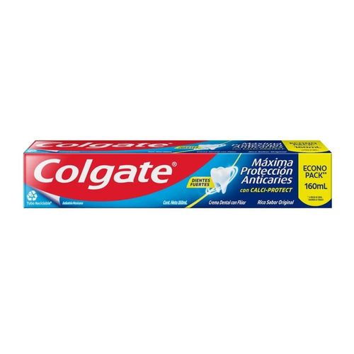 Pasta Dental Colgate Máxima Protección Anticaries 160ml
