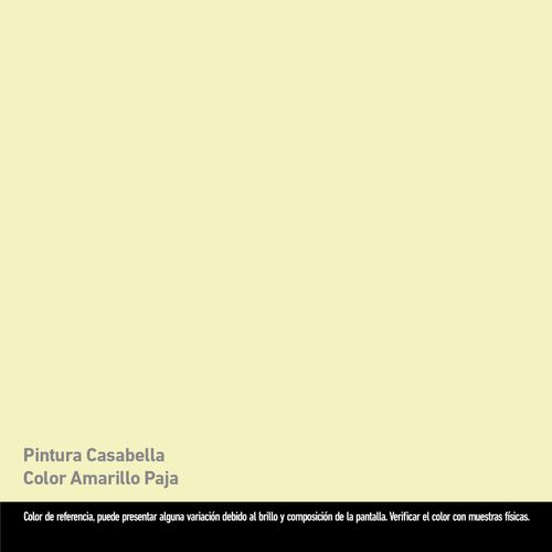 Pintura Casabella Color Amarillo 18L