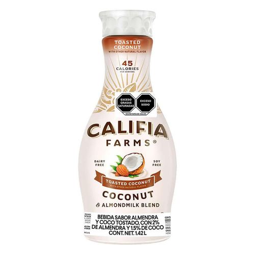 Leche de Almendra Califia Farms Coco tostado 1.4L