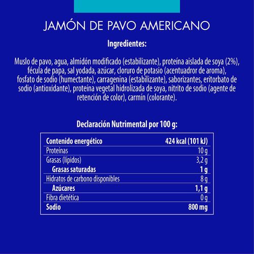 Jamón de Pavo y Cerdo Fud Virginia kg