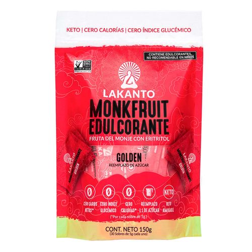 Monk Fruit Lakanto Golden Sachet 150g