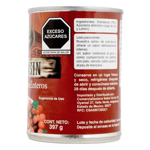 Salsa de Arándanos Mississippi Belle de 397g