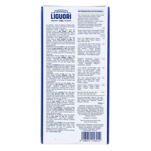 Lasaña Liguori 500g