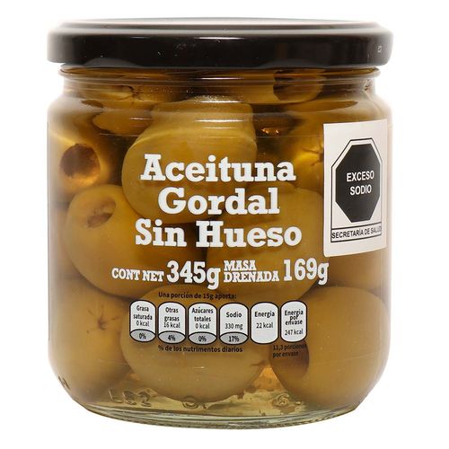 Aceituna Losada Gordal sin Hueso 345g