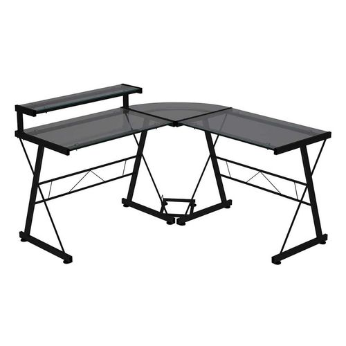 Escritorio Home Line en L Cristal ET-CD-7
