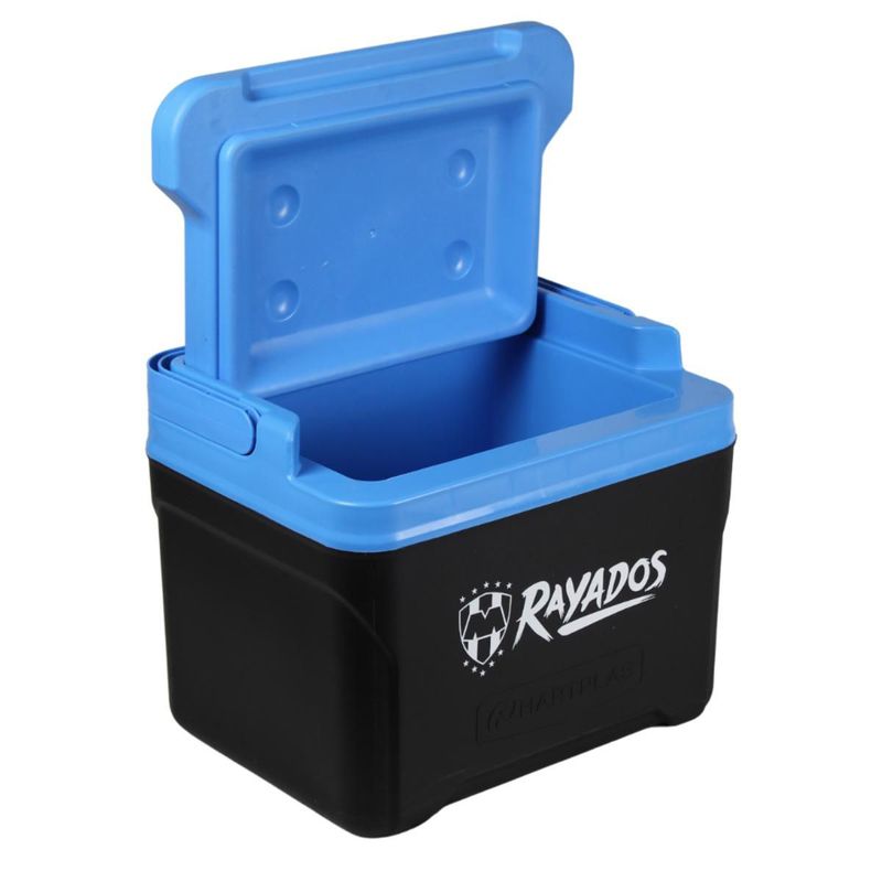 Hielera Orizaba 13qt Rayados Negro Azul 2