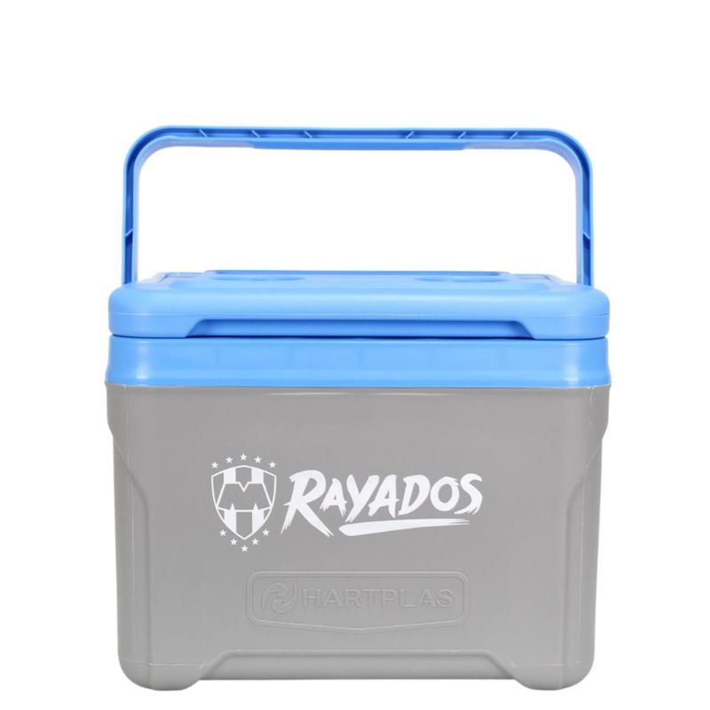 Hielera Orizaba 13qt Rayados Gris Azul 3
