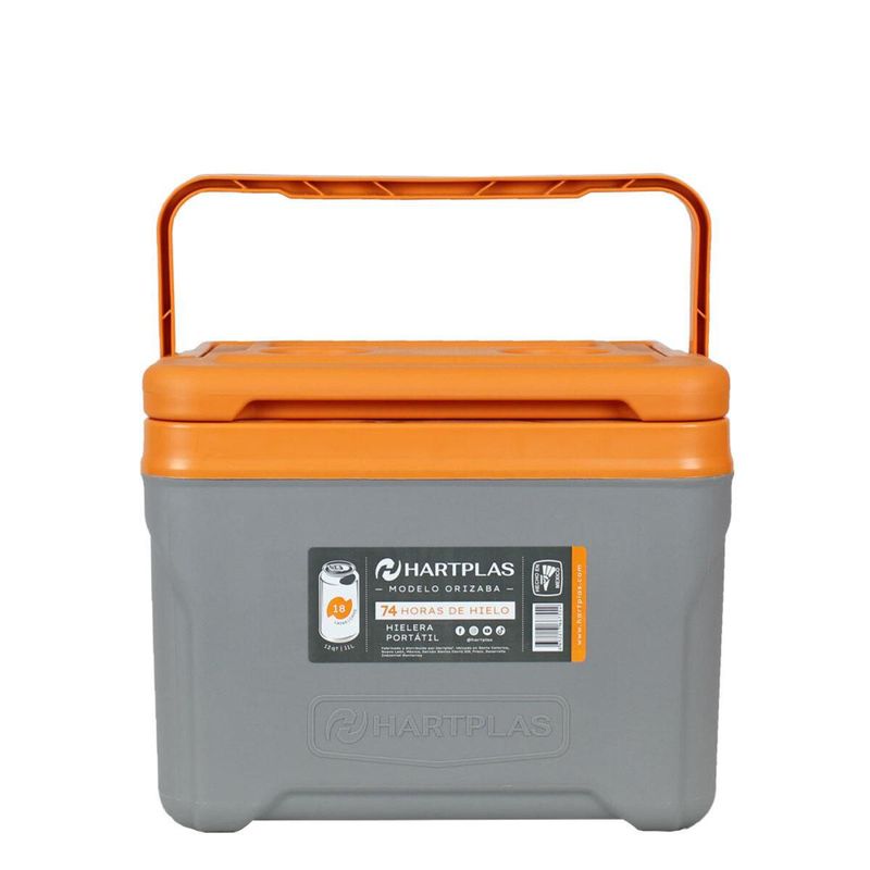 HIELERA-ORIZABA-13-QT-GRIS-NARANJA-3