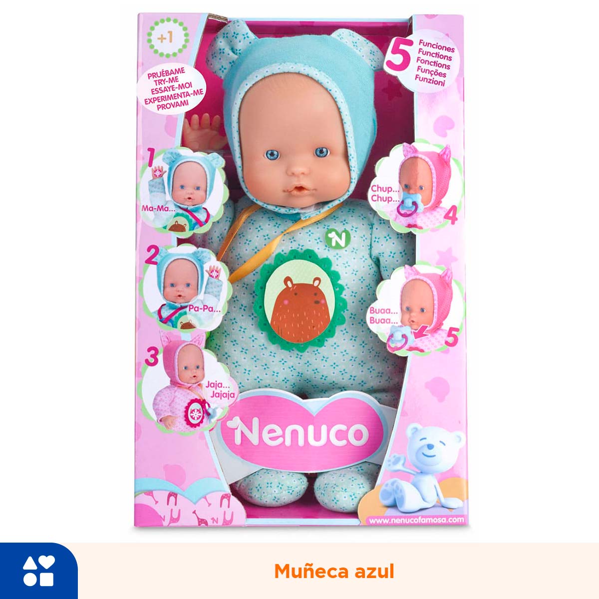 Muñeca Nenuco Funciones Chedraui