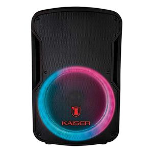 Bafle Profesional Kaiser Recargable 15 Pulgadas MSA-7515CLMX Negro