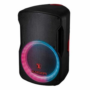 Bafle Profesional Kaiser Recargable 15 Pulgadas MSA-7515CLMX Negro