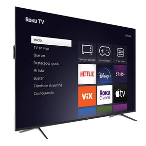 Pantalla JVC 86 Pulgadas Smart TV Roku UHD Frameless SI70URF Negra