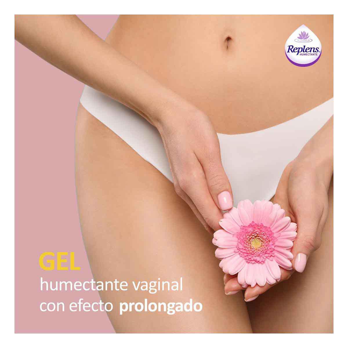 Humectante Vaginal de Larga Duración Replens, 6 Pzas. Libre de Hormonas