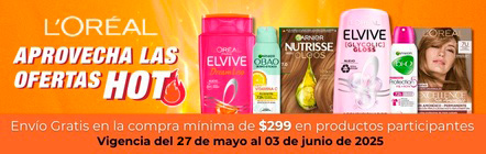 Envío gratis con Lóreal