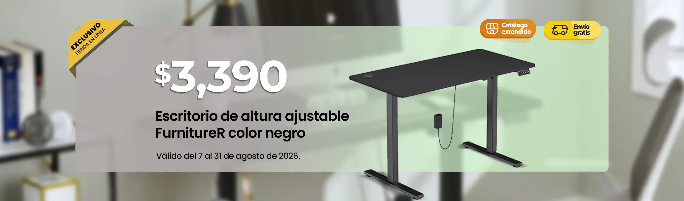 Ofertas en escritorio