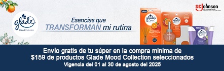 Envío gratis comprando productos Glade participantes