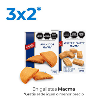Ofertas en galletas MacMa