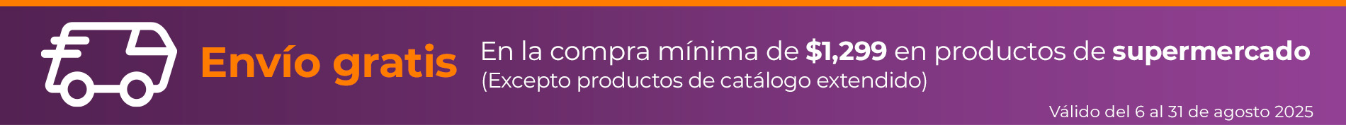Envío gratis en la compra de productos de supermercado​