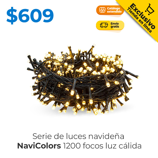 Serie de Luces Navideña NaviColors