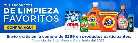 Envío gratis con P&G limpieza