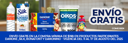Envío gratis comprando productos Danone participantes